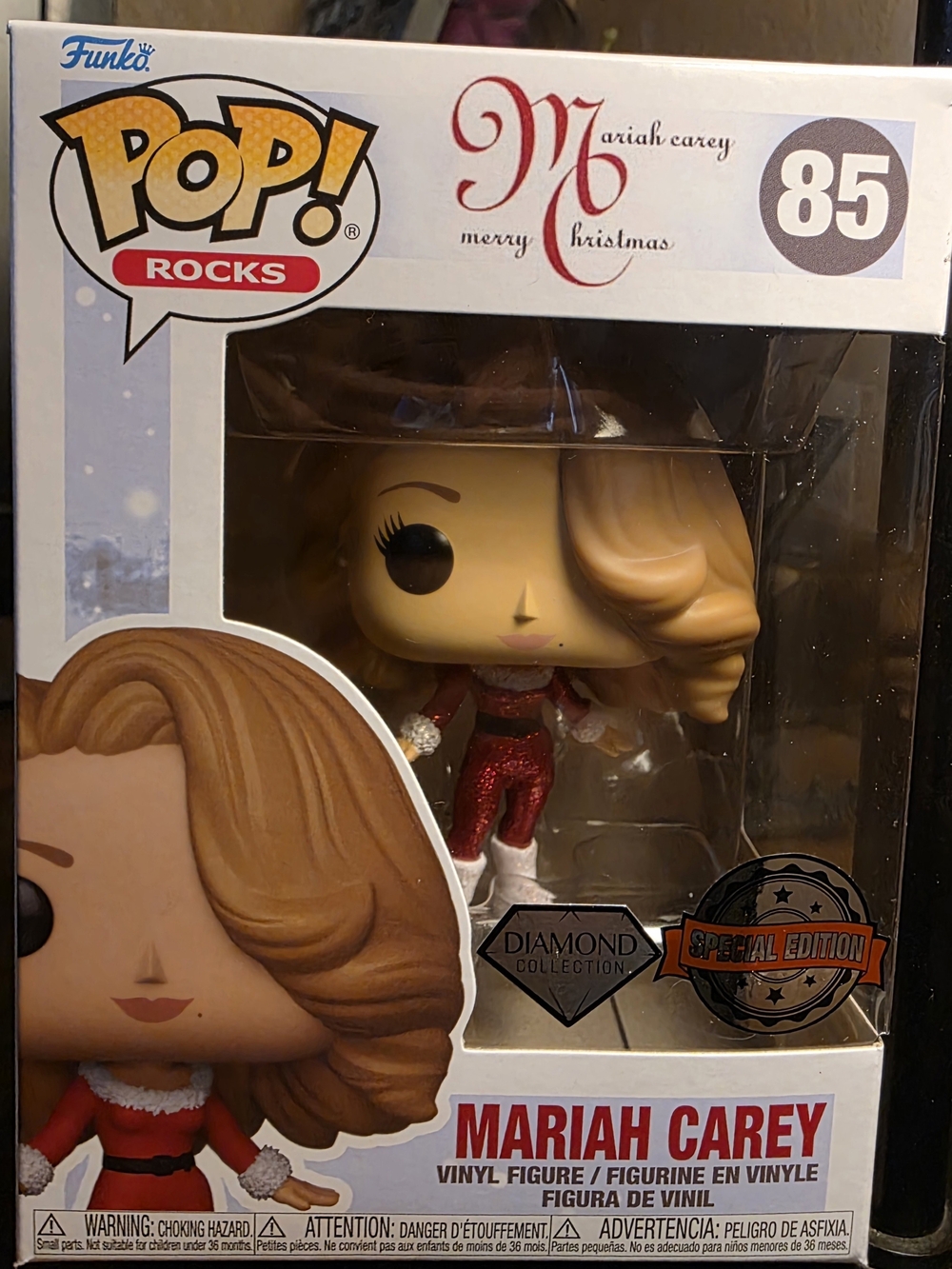 Funko Pop! Rocks Mariah Carey Diamond Collection - Red